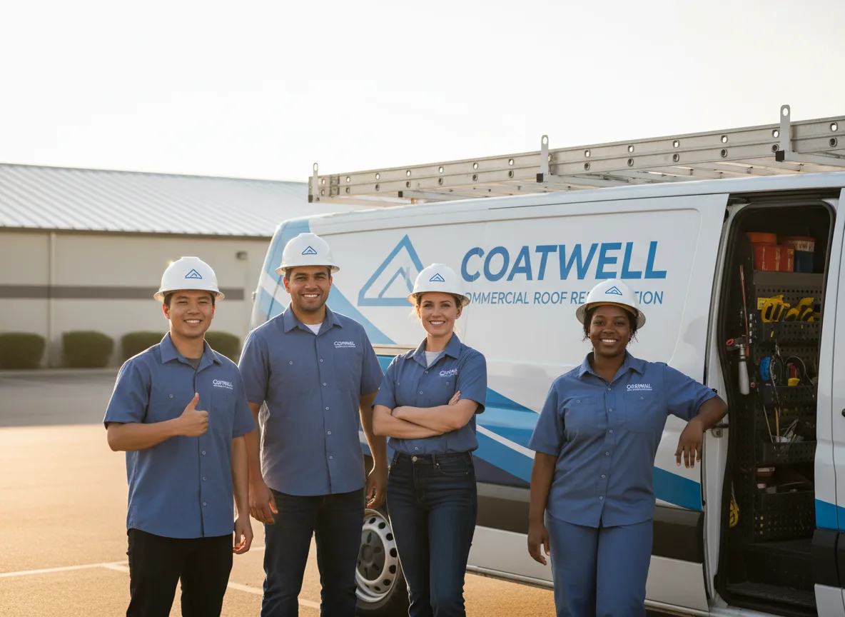 Commercial roof coating company in Lynndyl, UT